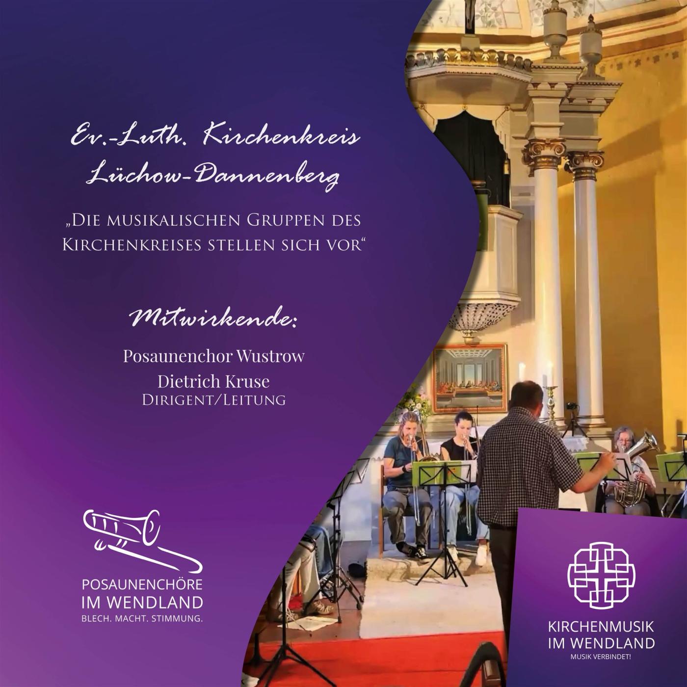 Image-Video Posaunenchor Wustrow 2026_Kirchenmusik im Wendland_Instagram_quadrat