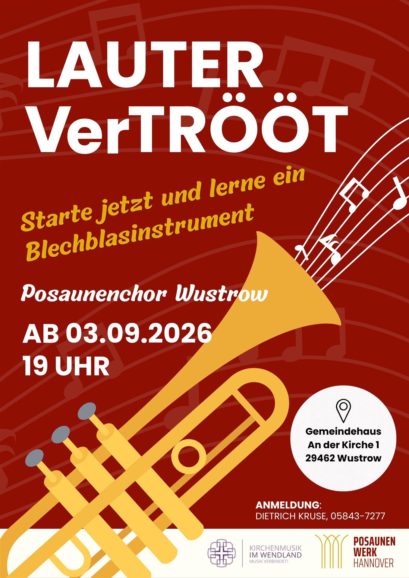 Lauter VerTrööt Plakat_rot
